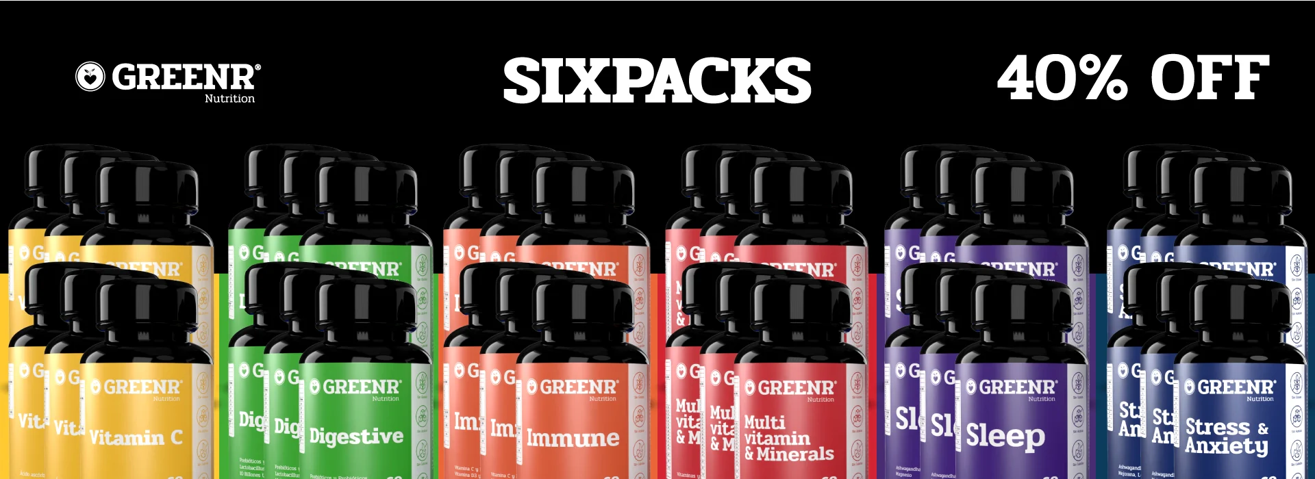 Greenr Nutrition Sixpacks