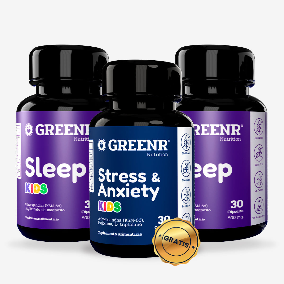 SUPER BOGO 3X2: COMPRA SLEEP KIDS X2 + LLEVA STRESS KIDS GRATIS + 40% OFF+ ENVIO GRATIS
