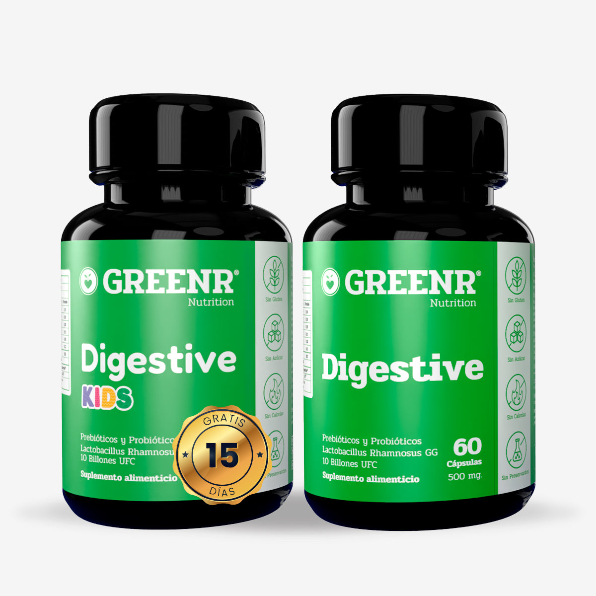 Digestive Adultos (1 mes) + Digestive Kids (15 días Gratis)