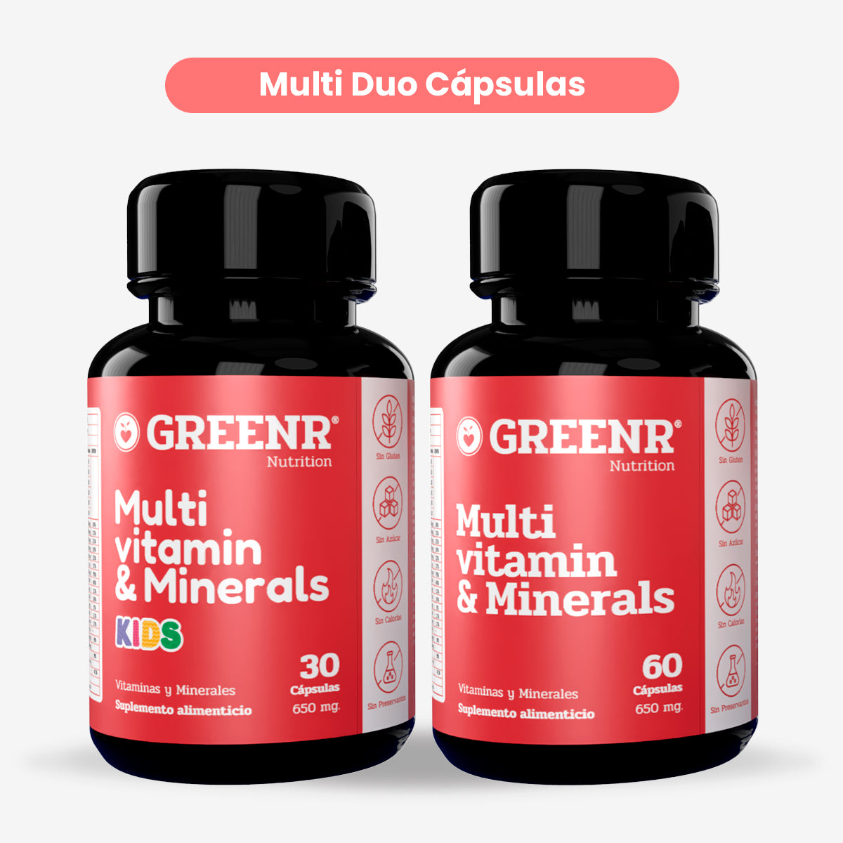 Multivitamin Duo, Adulto y Niño