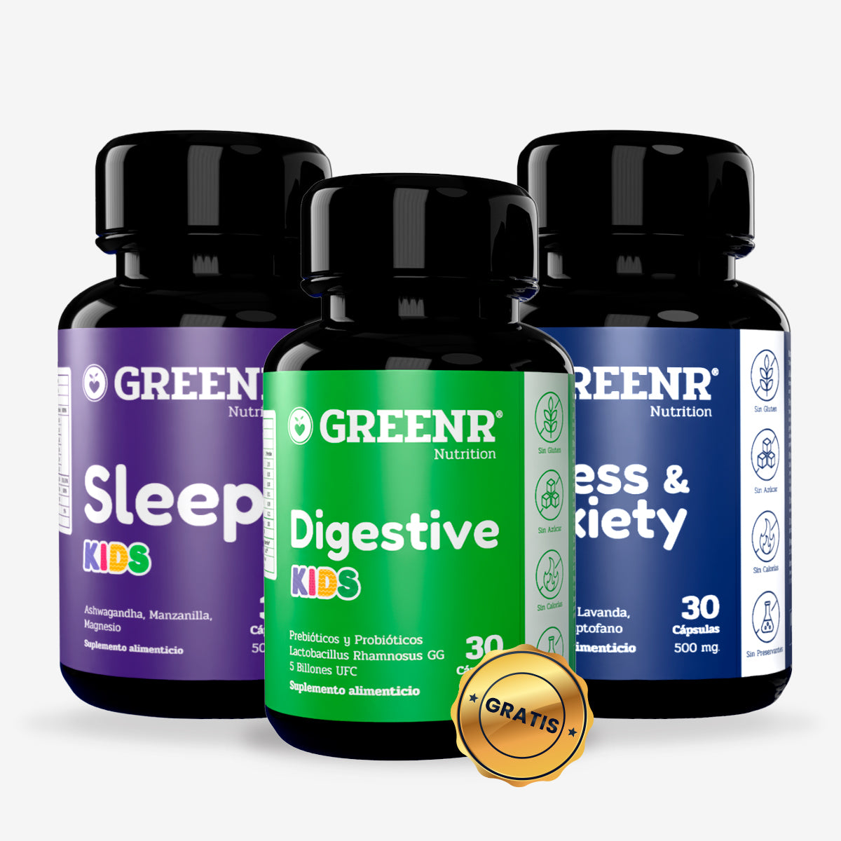 SUPER BOGO 3X2: COMPRA SLEEP KIDS + STRESS KIDS + LLEVA DIGESTIVE KIDS GRATIS + 40% OFF+ ENVIO GRATIS