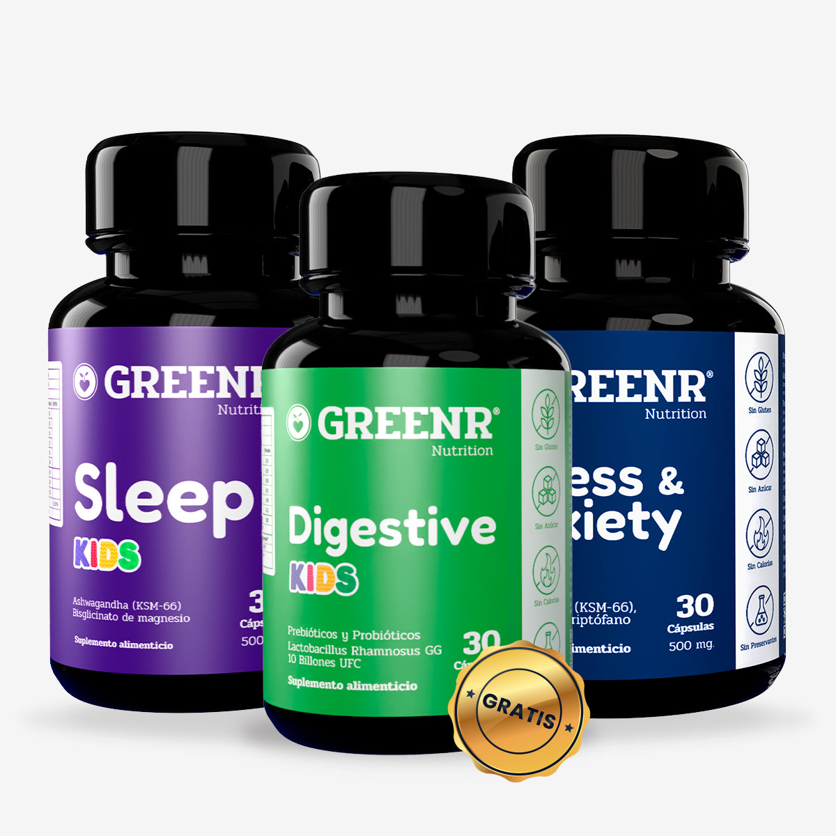 3X2: SLEEP KIDS + STRESS KIDS + DIGESTIVE KIDS GRATIS