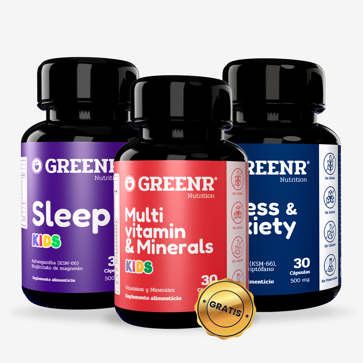 SUPER BOGO 3X2: COMPRA SLEEP KIDS + STRESS KIDS + LLEVA MULTI KIDS GRATIS + 40% OFF+ ENVIO GRATIS