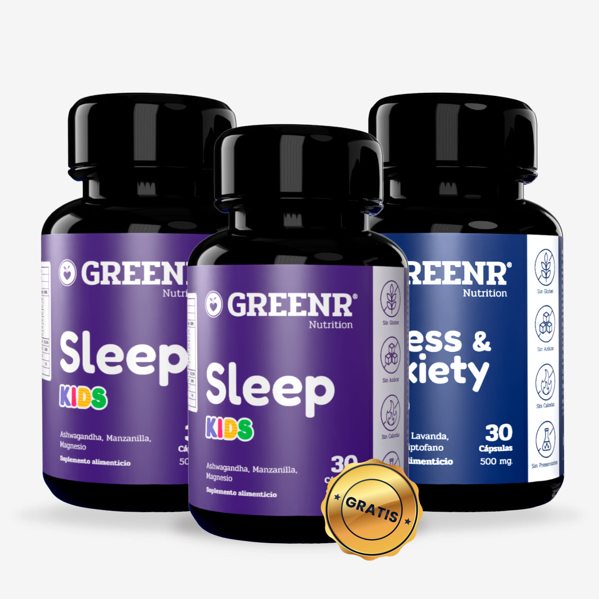 SUPER BOGO 3X2: COMPRA SLEEP KIDS + STRESS KIDS + LLEVA SLEEP KIDS GRATIS + 40% OFF+ ENVIO GRATIS