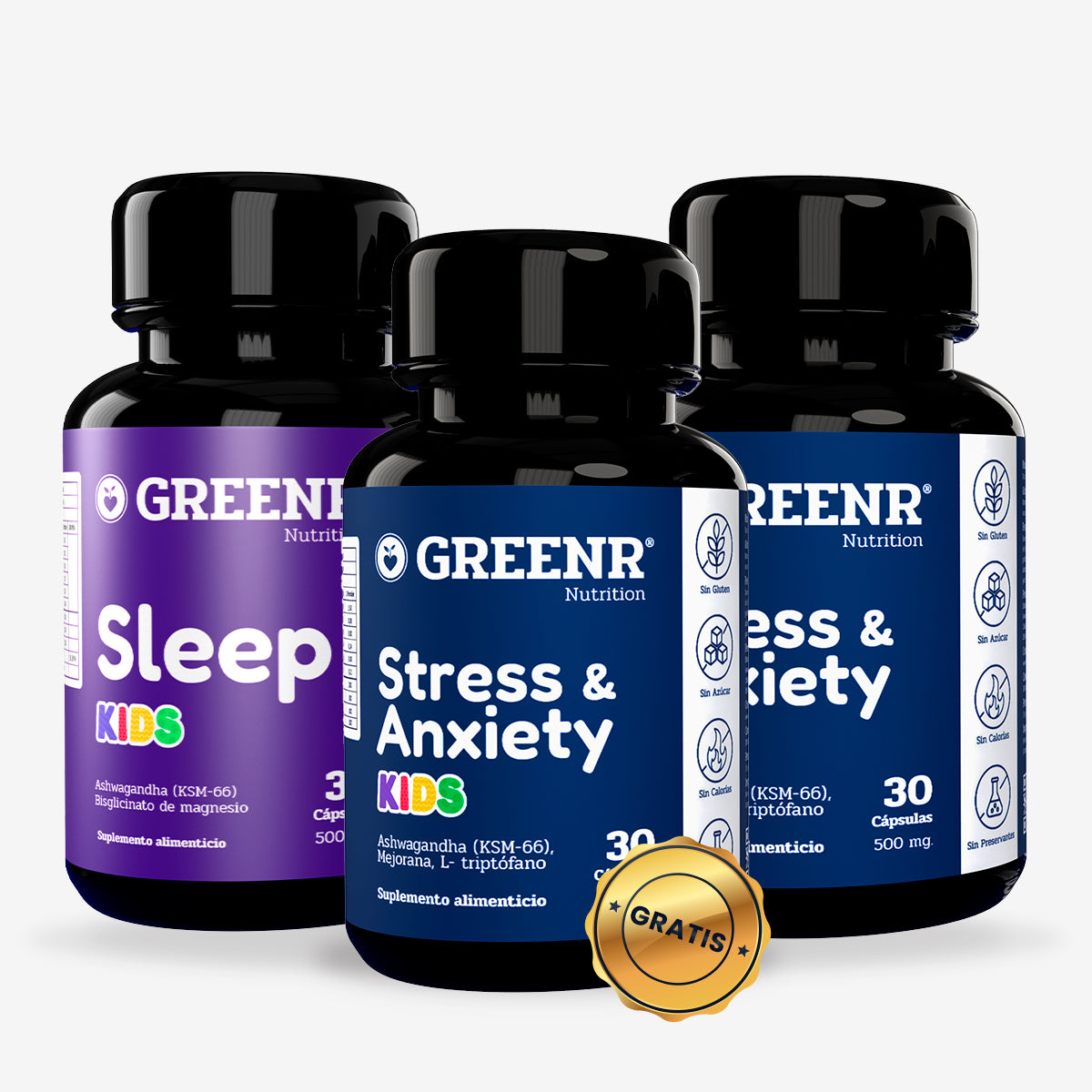 SUPER BOGO 3X2: COMPRA SLEEP KIDS + STRESS KIDS + LLEVA STRESS KIDS GRATIS + 40% OFF+ ENVIO GRATIS