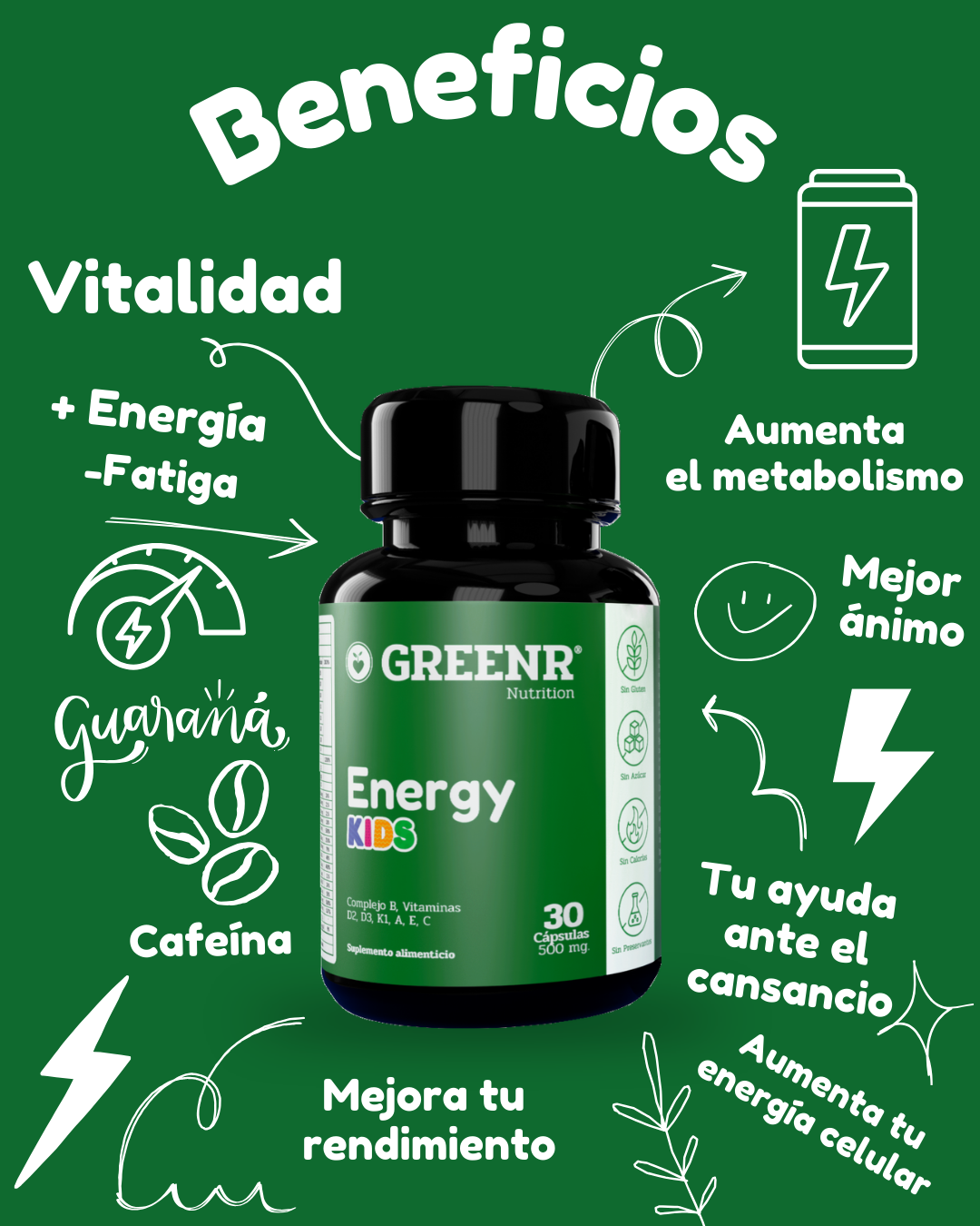 Energy Kids Cápsulas