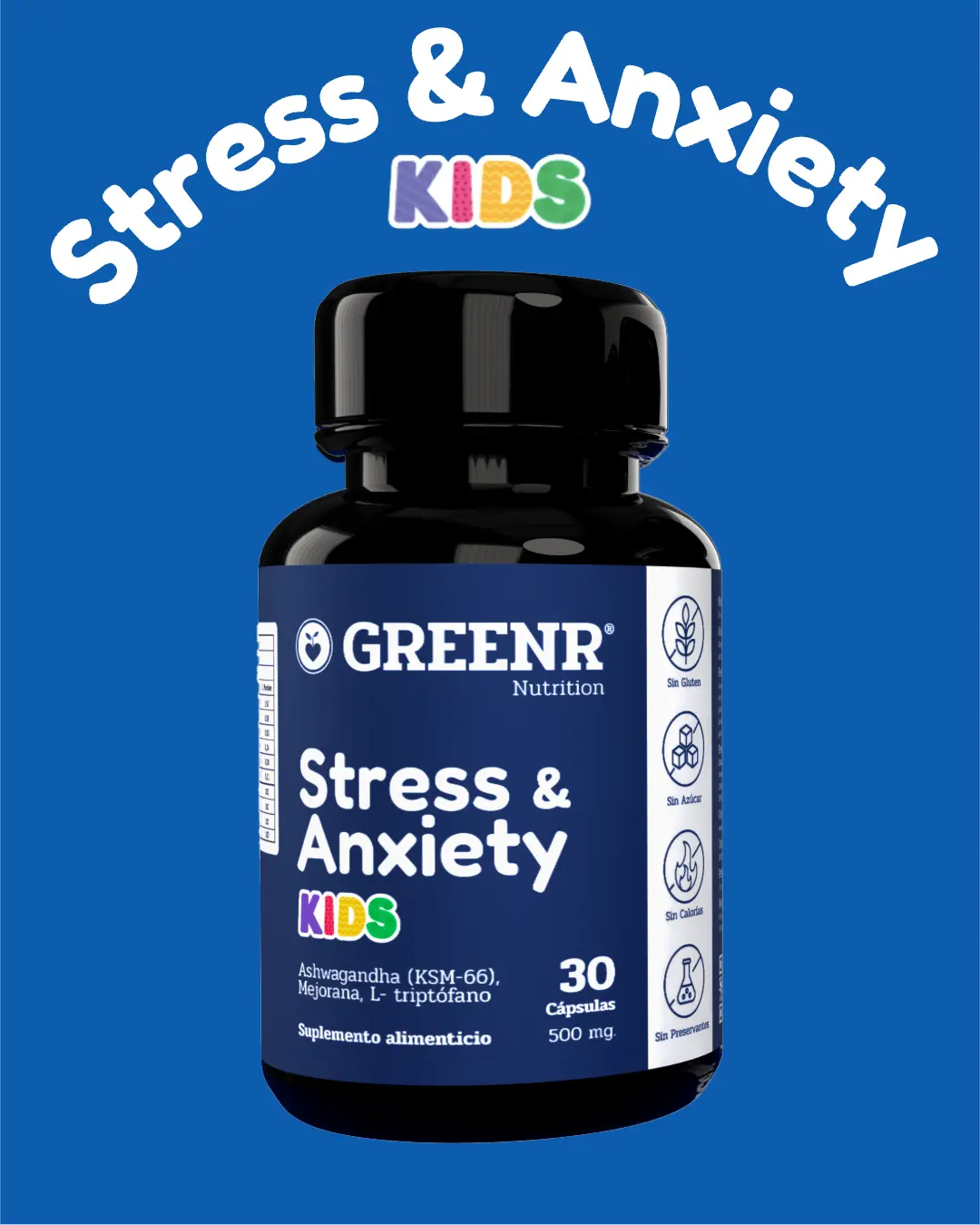 BLACK WEEK DUO KIDS compra Stress Kids + Sleep Kids + Regalo: Multi kids (15 días) + 20% OFF + envío gratis