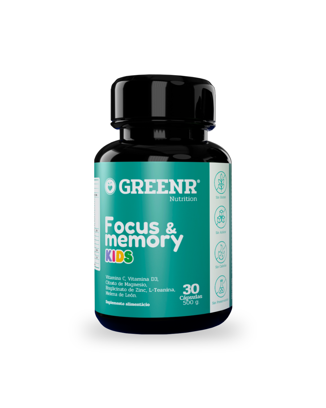 Focus & Memory Kids Cápsulas