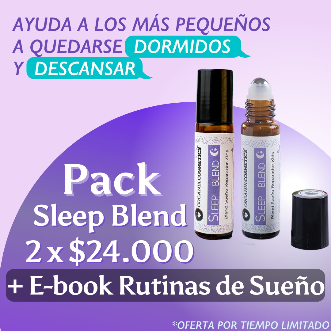 Pack 2 Sleep Blend Kids OFERTA 2x$24.000 + E-book Rutinas de Sueño