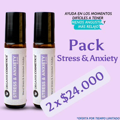 Pack 2 Stress & Anxiety Blend Adulto 2 X $24.000