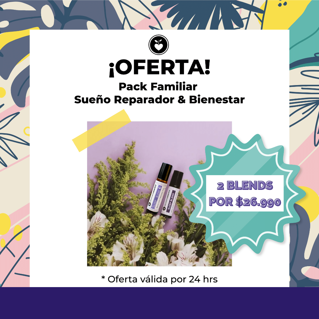 Oferta Pack Familiar Sueño Reparador & Bienestar (sleep adulto + sleep kids)